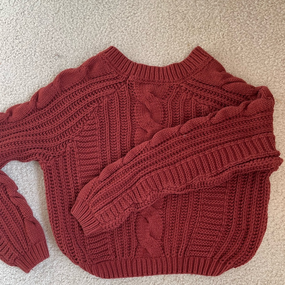 Chunky Cable Knit Sweater